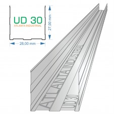 UD30 Ceiling Drywall Profil 0.5 – 3 meter - U-Truck
